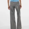 Jeans Vmremy a vita media e gamba larga