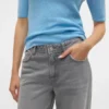 Jeans Vmremy a vita media e gamba larga