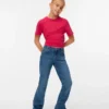 Jeans Vmriver a vita alta e vestibilità slim