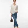 Jeans Vmrosie a vita media e vestibilità slim
