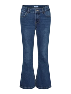 Jeans Vmruby a vita media e taglio svasato