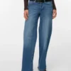 Jeans Vmsandie-Stretch a vita media e gamba larga