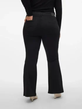 Jeans Vmscarlet a vita media e taglio svasato
