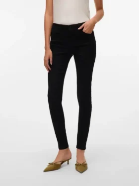 Jeans Vmseven a vita media e vestibilità slim