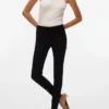 Jeans Vmseven a vita media e vestibilità slim