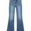 Jeans Vmsigi a vita bassa e taglio svasato