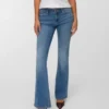 Jeans Vmsigi a vita bassa e taglio svasato