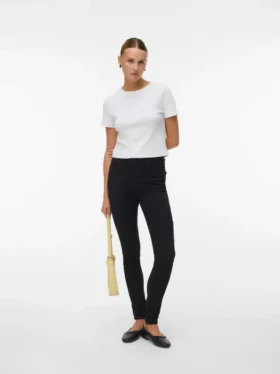 Jeans VMTanya a vita media e vestibilità skinny