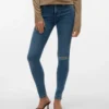 Jeans VMTanya a vita media e vestibilità skinny