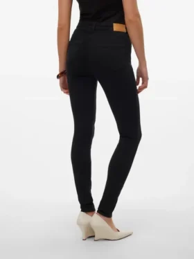Jeans VMTanya a vita media e vestibilità skinny