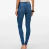 Jeans VMTanya a vita media e vestibilità skinny