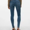 Jeans VMTanya a vita media e vestibilità skinny