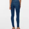 Jeans VMTanya a vita media e vestibilità skinny