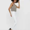 Jeans VMTanya a vita media e vestibilità skinny
