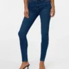 Jeans VMTanya a vita media e vestibilità skinny