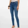 Jeans VMTanya a vita media e vestibilità skinny