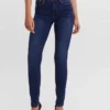 Jeans VMTanya a vita media e vestibilità skinny