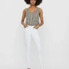 Jeans VMTanya a vita media e vestibilità skinny