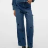 Jeans Vmtaylor a vita media e vestibilità ampia