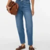Jeans Vmtessa a vita alta con taglio Mom
