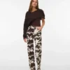 Jeans Vmtessa a vita alta e gamba larga