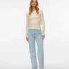 Jeans Vmtessa a vita alta e gamba larga
