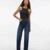 Jeans Vmtessa a vita alta e gamba larga
