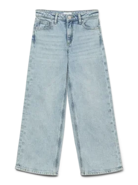 Jeans Vmtessa a vita alta e gamba larga