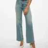 Jeans Vmtessa a vita alta e gamba larga