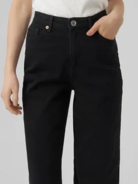 Jeans Vmtessa a vita alta e gamba larga
