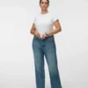 Jeans Vmtessa a vita alta e gamba larga