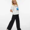 Jeans Vmtessa a vita alta e gamba larga