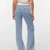 Jeans Vmtessa a vita alta e gamba larga