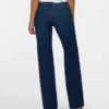 Jeans Vmtessa a vita alta e gamba larga