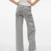 Jeans Vmtessa a vita alta e gamba larga