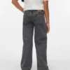 Jeans Vmtessa a vita alta e gamba larga