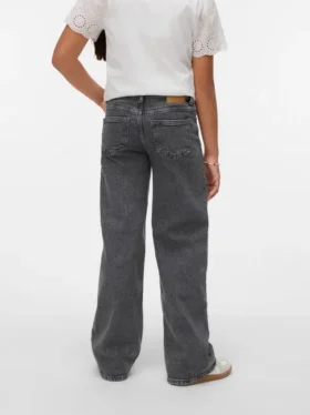 Jeans Vmtessa a vita alta e gamba larga