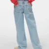 Jeans Vmtessa a vita alta e gamba larga