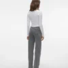Jeans Vmtessa a vita alta e gamba larga