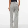 Jeans Vmtessa a vita alta e gamba larga