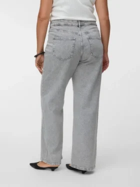 Jeans Vmtessa a vita alta e gamba larga