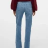 Jeans Vmtessa a vita alta e gamba larga