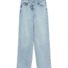 Jeans Vmtessa a vita alta e gamba larga