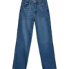 Jeans Vmtessa a vita alta e gamba larga
