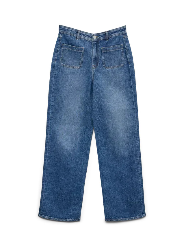 Jeans Vmtessa a vita alta e gamba larga Jeans Vmtessa a vita alta e gamba larga