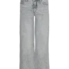 Jeans Vmtessa a vita alta e gamba larga