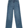 Jeans Vmtessa a vita alta e gamba larga