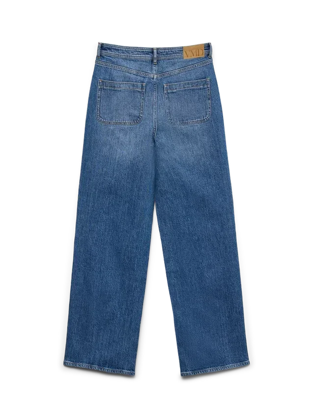 Jeans Vmtessa a vita alta e gamba larga Jeans Vmtessa a vita alta e gamba larga