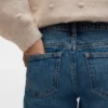Jeans Vmtessa a vita alta e gamba larga