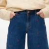 Jeans Vmtessa a vita alta e gamba larga